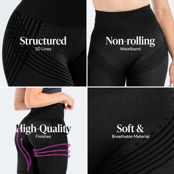 LUMÉ Legging - Black [Black]
