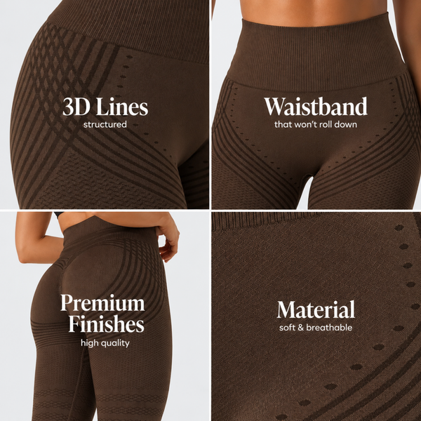 LUMÉ Legging - Coffee [Coffee]