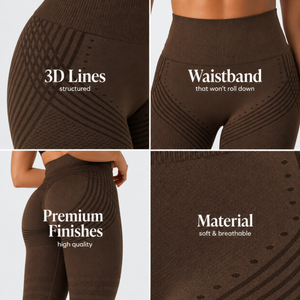 LUMÉ Legging - Coffee [Coffee]