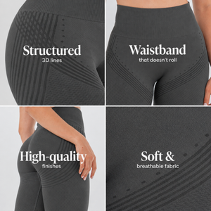 LUMÉ Legging - Dark Gray [Dark Gray]