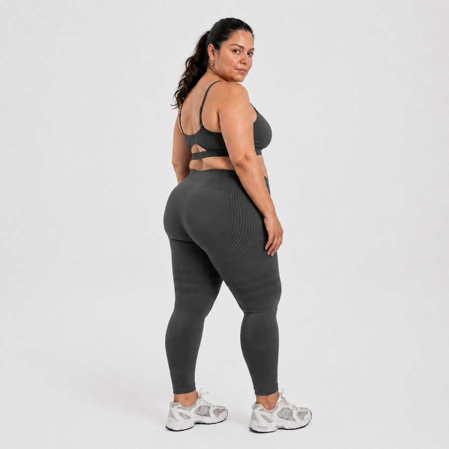 LUMÉ Legging - Dark Gray [Dark Gray]