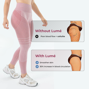 LUMÉ Legging - Rose red [Rose red]