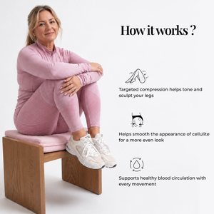 LUMÉ Legging - Rose red [Rose red]