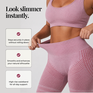 LUMÉ Legging - Rose red [Rose red]
