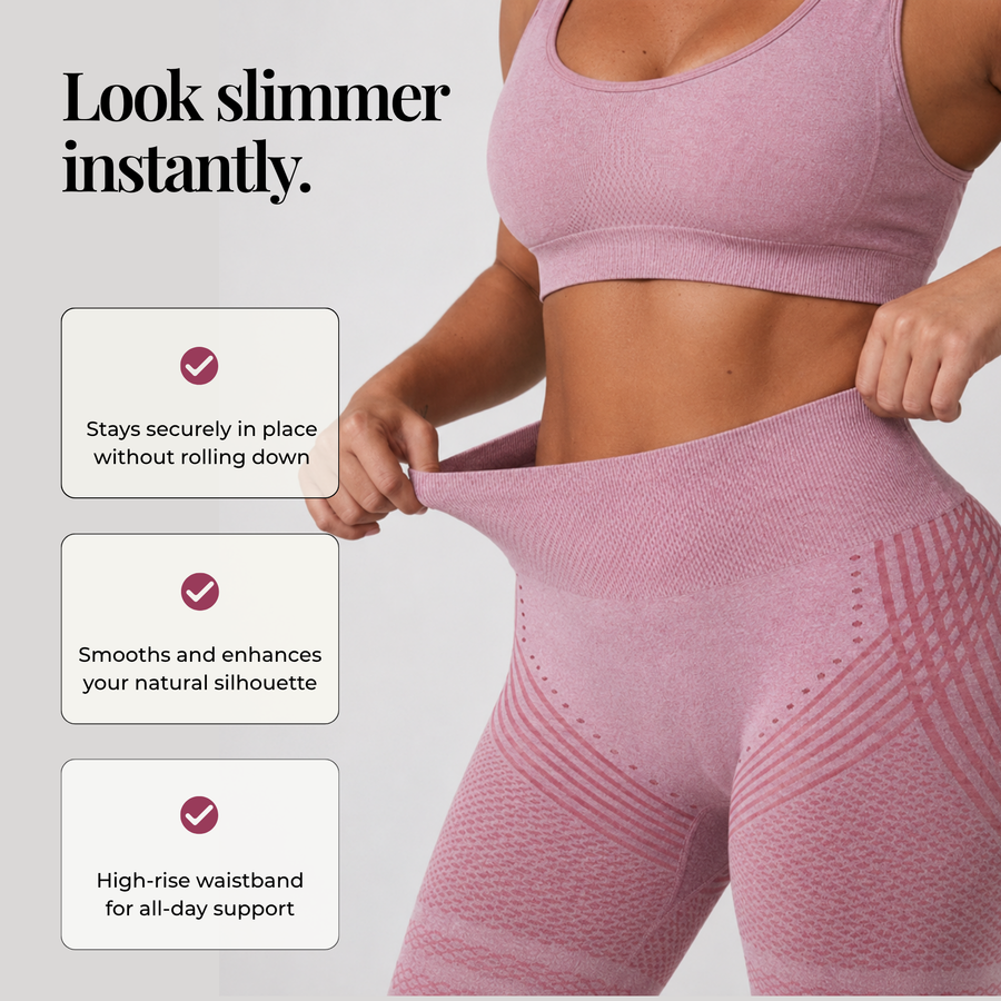 LUMÉ Legging - Rose red [Rose red]