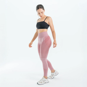 LUMÉ Legging - Rose red [Rose red]